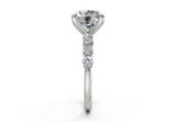 Linora Round Diamond  Engagement Ring