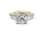 Linora Cushion Square Diamond  Engagement Ring