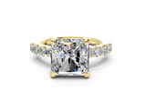 Linora Radiant Square Diamond Engagement Ring