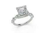 Celina Asscher Diamond  Engagement Ring