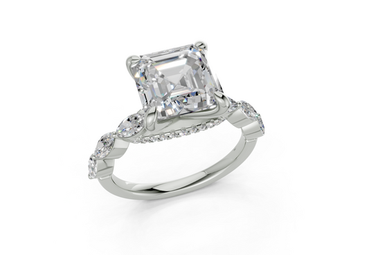 Celina Asscher Diamond Engagement Ring