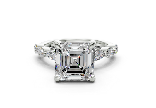 Celina Asscher Diamond  Engagement Ring