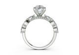 Celina Elongated Cushion Diamond  Engagement Ring