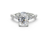 Celina Elongated Cushion Diamond Engagement Ring