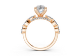 Celina Elongated Cushion Diamond Engagement Ring