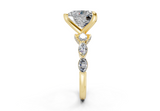 Celina Heart Diamond Engagement Ring