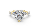 Celina Heart Diamond Engagement Ring