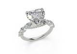 Celina Heart Diamond  Engagement Ring