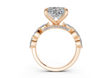 Celina Heart Diamond  Engagement Ring