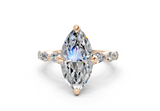 Celina Marquise Diamond Engagement Ring