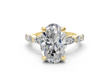 Celina Oval Diamond Engagement Ring