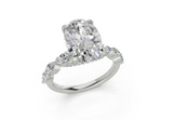 Celina Oval Diamond Engagement Ring