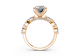 Celina Oval Diamond  Engagement Ring