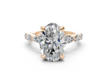 Celina Oval Diamond  Engagement Ring