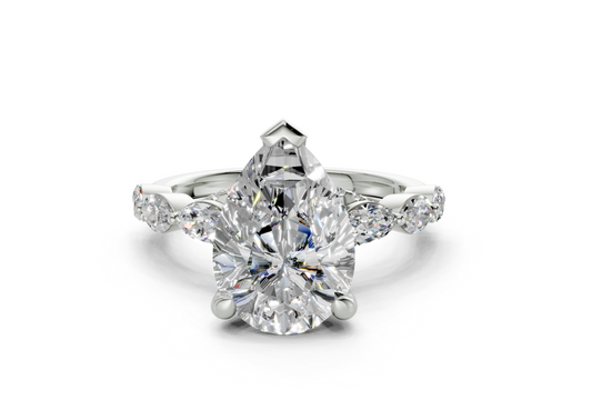 Celina Pear Diamond  Engagement Ring