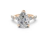 Celina Pear Diamond  Engagement Ring