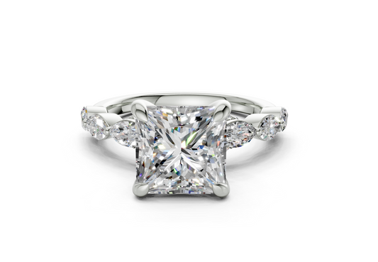 Celina Princess Diamond Engagement Ring