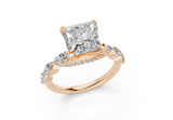 Celina Princess Diamond  Engagement Ring