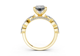 Celina Radiant Diamond  Engagement Ring