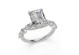 Celina Radiant Diamond  Engagement Ring