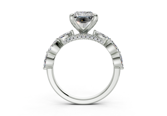 Celina Radiant Diamond Engagement Ring