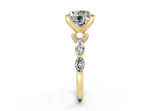 Celina Round Diamond Engagement Ring