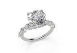 Celina Round Diamond Engagement Ring