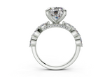 Celina Round Diamond Engagement Ring