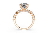 Celina Round Diamond  Engagement Ring