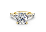 Celina Cushion Square Diamond  Engagement Ring