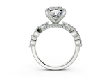 Celina Cushion Square Diamond Engagement Ring