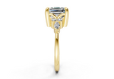 Liora Asscher Diamond Engagement Ring