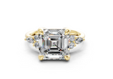 Liora Asscher Diamond Engagement Ring