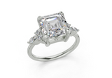 Idris Asscher Diamond Engagement Ring