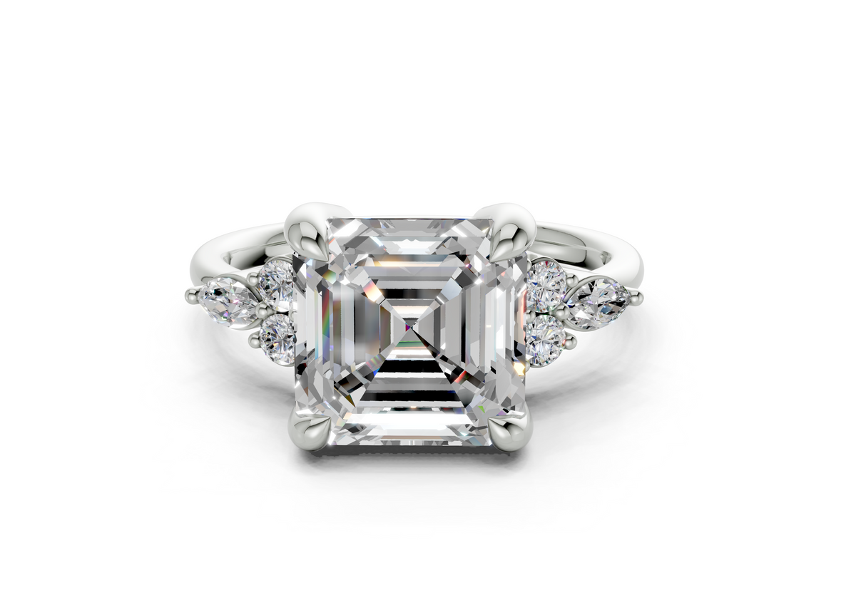 Idris Asscher Diamond Engagement Ring