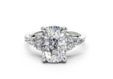 Liora Elongated Cushion Diamond Engagement Ring