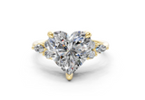 Amadia Heart Diamond Engagement Ring