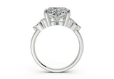 Sarice Heart Diamond  Engagement Ring