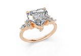 Thalen Heart Diamond  Engagement Ring