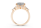 Liora Heart Diamond  Engagement Ring