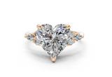 Sarice Heart Diamond Engagement Ring