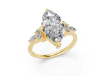 Clarion Marquise Diamond Engagement Ring