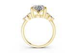 Liora Oval Diamond  Engagement Ring