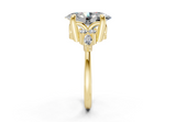 Elowyn Oval Diamond Engagement Ring