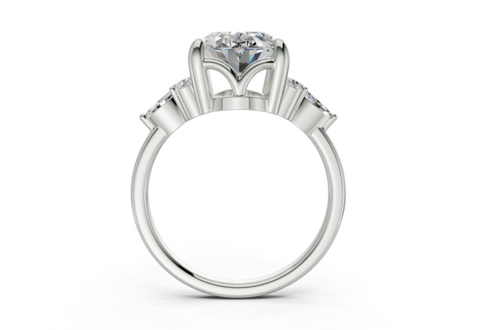 Sarice Oval Diamond Engagement Ring