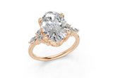 Amadia Oval Diamond  Engagement Ring