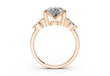 Clarion Oval Diamond Engagement Ring