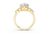 Thalen Pear Diamond  Engagement Ring