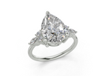 Sarice Pear Diamond  Engagement Ring