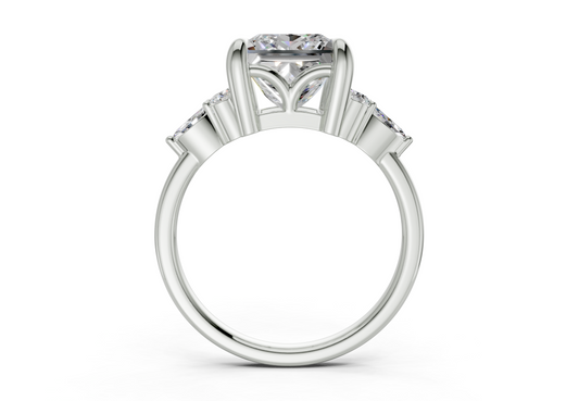 Clarion Princess Diamond Engagement Ring